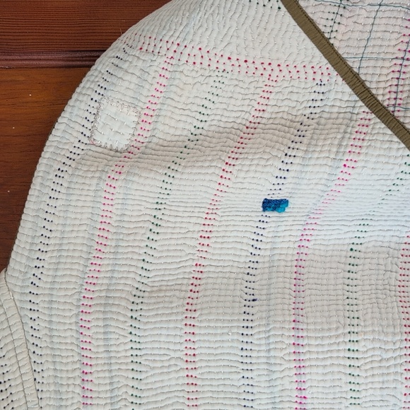 Namai Ladhiya Quilted Patchwork Kantha Jacket - Picture 7 of 12